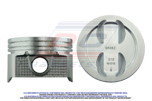 Juego Pistones 040 Chevrolet Blazer 4.2L 262 4.3L  85 al 02 DC PISTONS