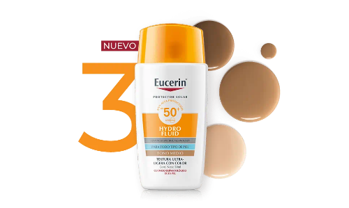 Eucerin Sun Face Hydro Protect Ultra-Light Fluid Tono Medio