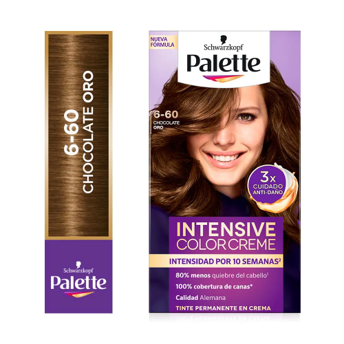 (Edusa) Palette Tinte Mini Kit 6.60 Chocolate Oro x 50 GR
