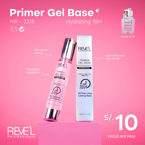 Atrevete Revel Primer De Maquillaje En Gel x 1 Unidad