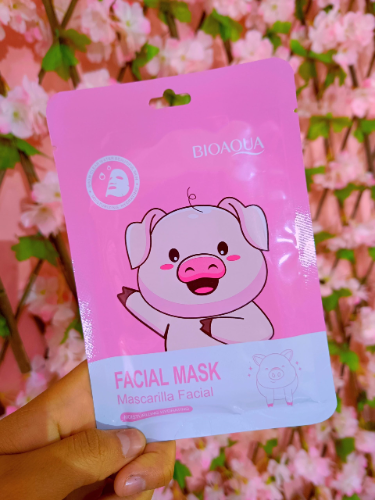 Bioaqua Mascarilla En Velo De Chanchito x 1 Unidad