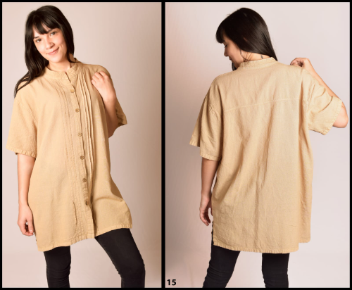 S015 camisa lienzo