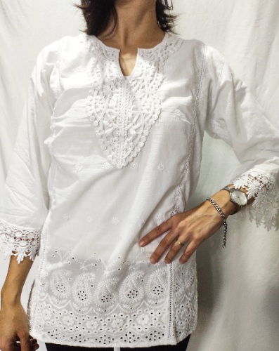 BL107 Blusa con botones
