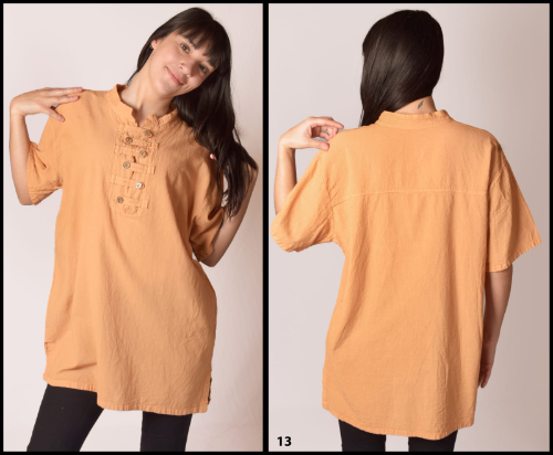 S013 camisa lienzo