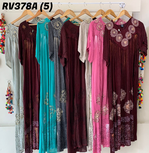 M242 Vestido largo con manga