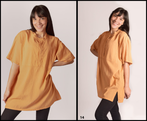 S014 camisa lienzo