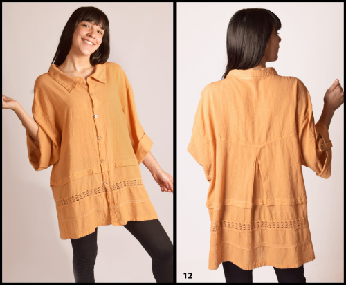 S012 camisa lienzo