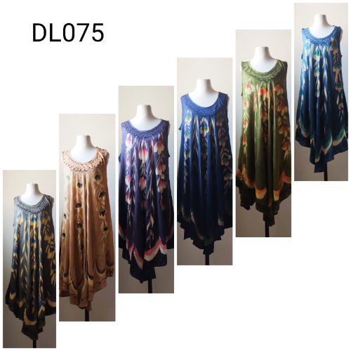 DL075 Vestido sin manga