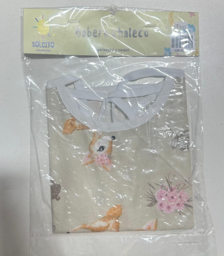 Babero Chaleco Solcito Impermeable