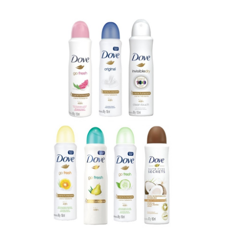 Desodorante Dove en aerosol