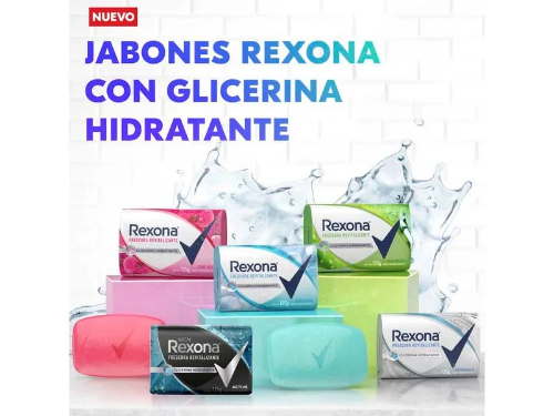 Jabon Rexona en barra 125g