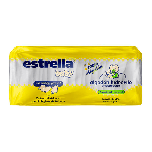 Estrella Baby Algodon Precortado 100g