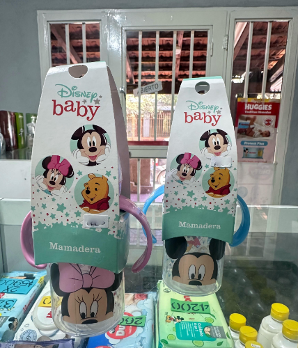 Mamadera 125ml Minnie y Mickey