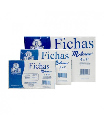 FICHAS 5X8