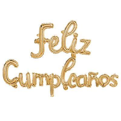 GLOBO FELIZ CUMPLEAÑOS