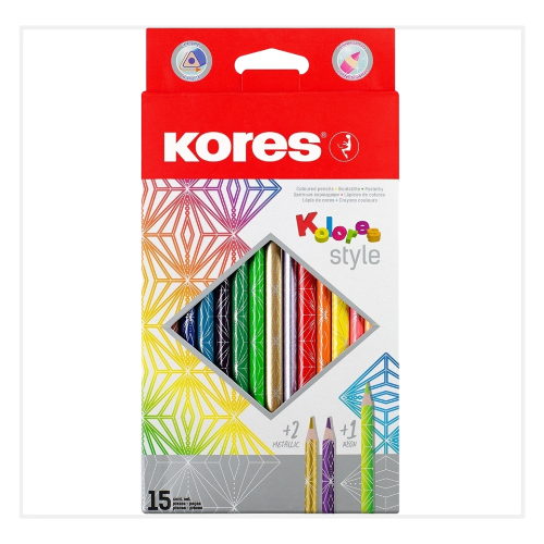 COLORES TRIANGULARES KORES 13+2