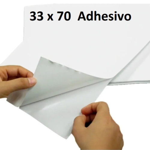 PLIEGO LARGO C/CORTE ADHESIVO