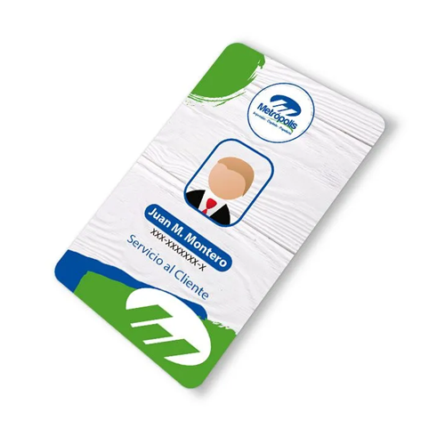 CARNET PVC UNA CARA