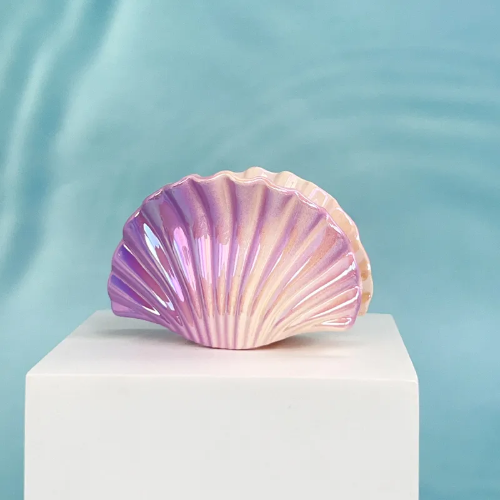 Pinza Concha Violeta Tornasol -  PIN081