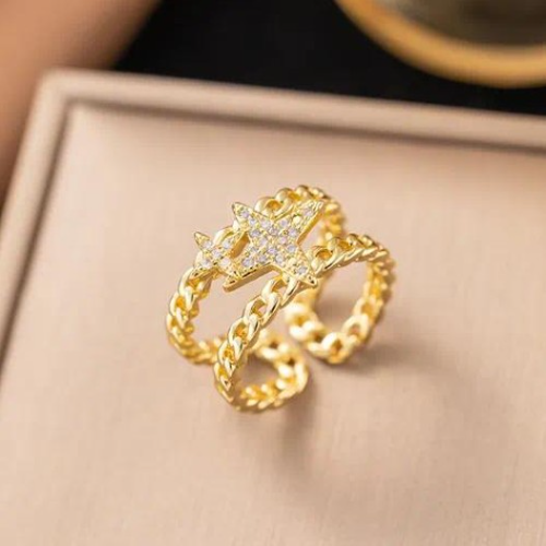 Anillo Ajustable Estelar - Dorado -  ANI144