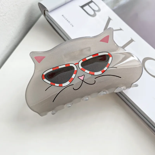 Pinza Gatito Gris - PIN047