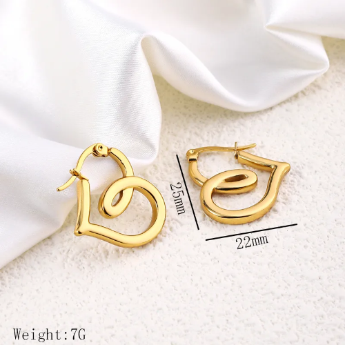 Corazón Dibujo - Dorado - ART080