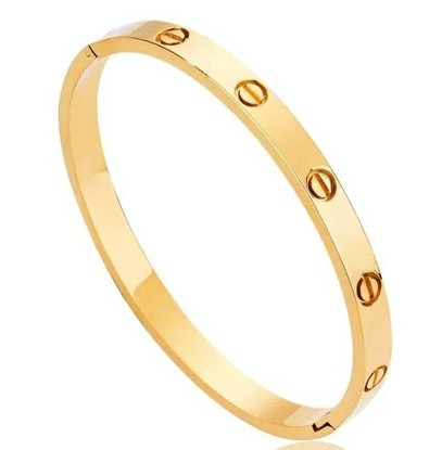 Brazalete Estilo Cartier - Dorado - BRA090