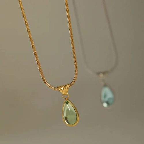 Collar Gota de Agua - Dorado - COL138