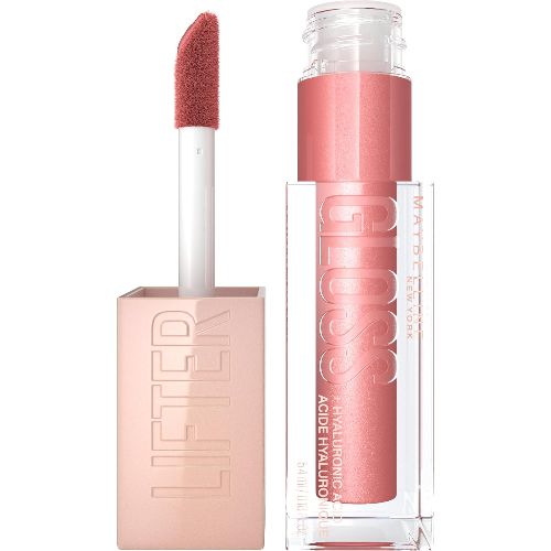 Maybelline Lifter Gloss, Brillo de labios hidratante con ácido hialurónico - 003 MOON