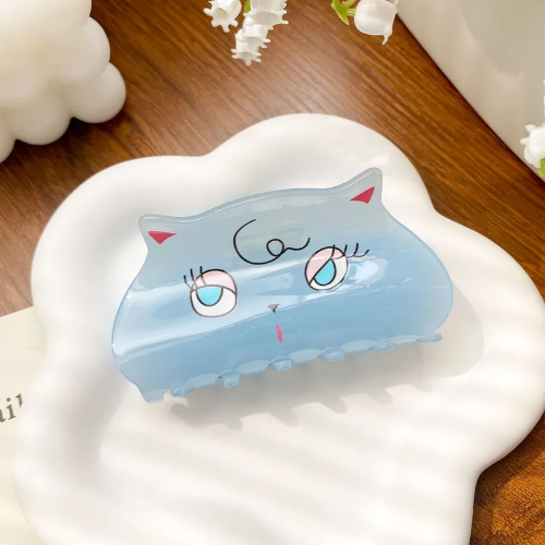 Pinza Gatita Celeste - PIN012