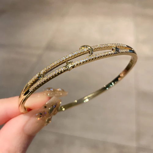 Brazalete Media Noche - Dorado - BRA071