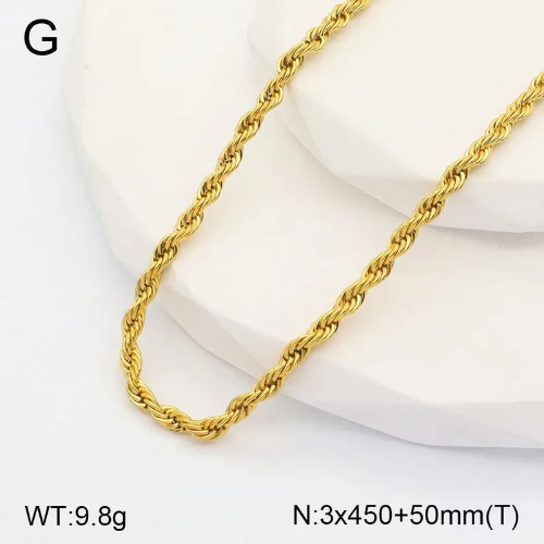 Casual Estilo Simple Estilo Clásico Giro Acero inoxidable 304 - Dorado - COL001