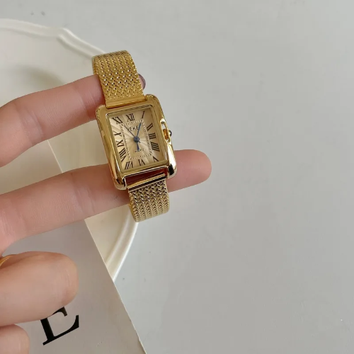 Reloj de pulsera de mujer IEKE quare - Dorado - REL015