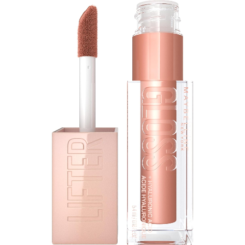 Maybelline Lifter Gloss, Brillo de labios hidratante con ácido hialurónico - 009 TOPAZ