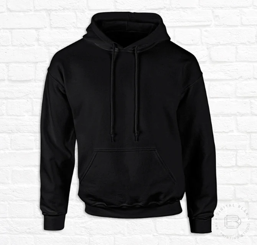 Sudadero Negro algodón S