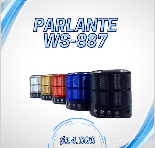Parlante WS-887
