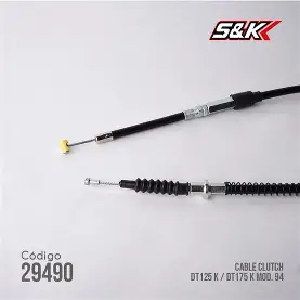 CABLE CLUTCH DT125K DT175K94  S&K
