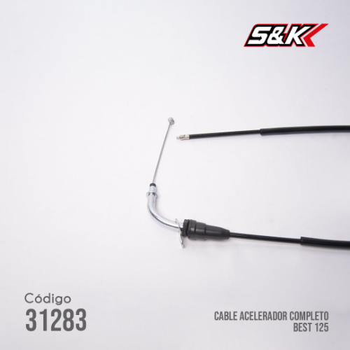 CABLE ACELERADOR FD 125 BEST S&K