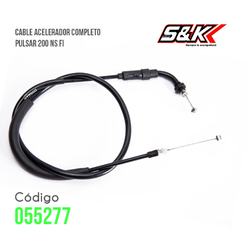 CABLE ACELERADOR PULSA 200 NS FI  S&K