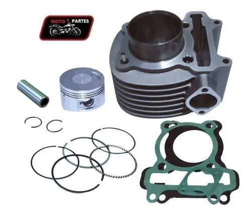CILINDRO COMPLETO AKT 125 DYNAMIC 1A SERIE 10/11 VITRIX