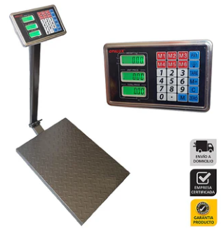 BALANZA 500KG 60X60 OPALUZ