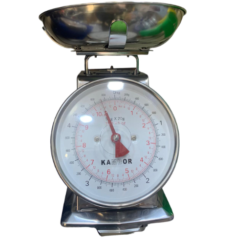 SD-05-BALANZA MECANICA 5 KG CROMADO