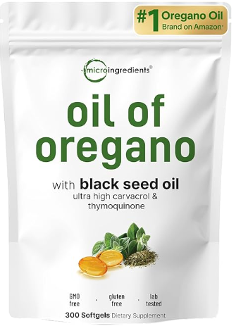 ACEITE DE OREGANO CON CARVACROL 300 cap