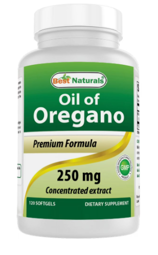 ACEITE DE OREGANO  250MG 120 SOFTGELS   Best Naturals