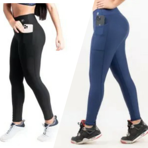 Leggins Unicolor Bolsillo