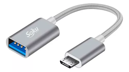 Adaptador OTG tipo USB/C/V8