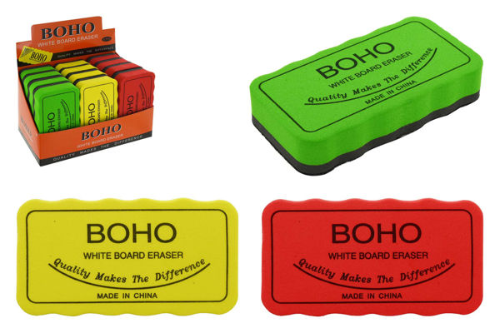 Borrador para pizarron BOHO de foamy