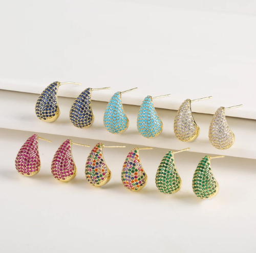 Gota pequeña brillos variedad de colores