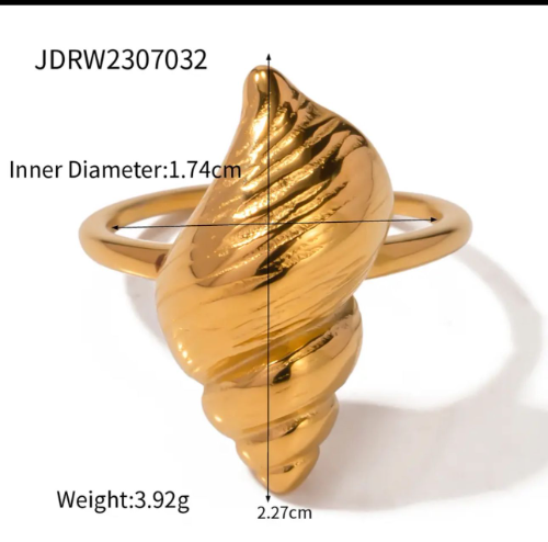 Anillo Ajustable de caracol