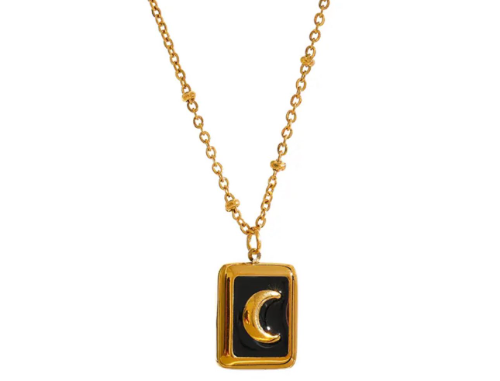 Colla dorado con negro de luna